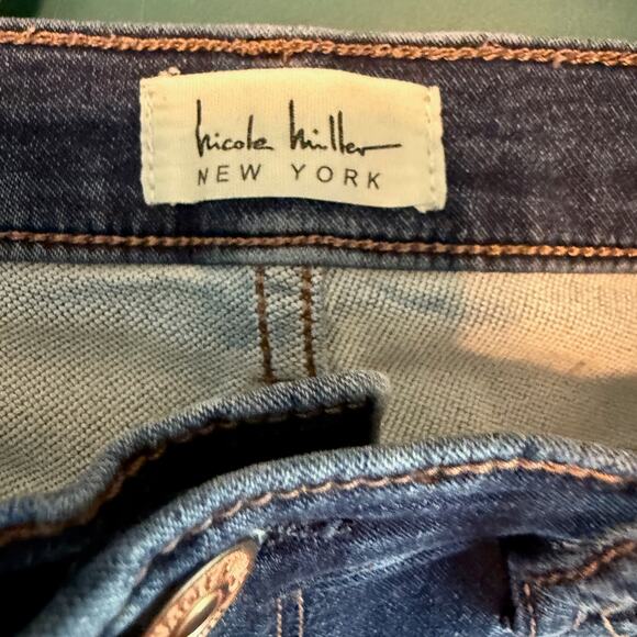 Nicole Miller Jeans 8 Womens High Rise Skinny Blue SOHO Style - Picture 8 of 13